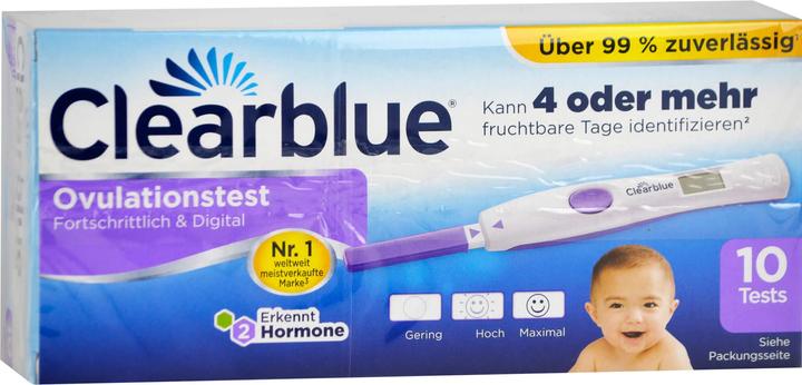 Image du produit Clearblue Test d'ovulation 10pcs.