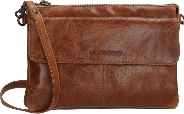 Micmacbags Hide & Stitches Porto -Umhängetasche - Brown - 100% Leder