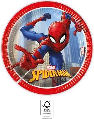 Produktbild Decorata Party Assiettes à dessert Spiderman Anniversaire