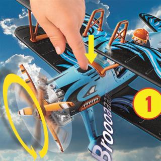 Produktbild Playmobil Air Stuntshow Doppeldecker Phönix (70831, Playmobil Stuntshow)