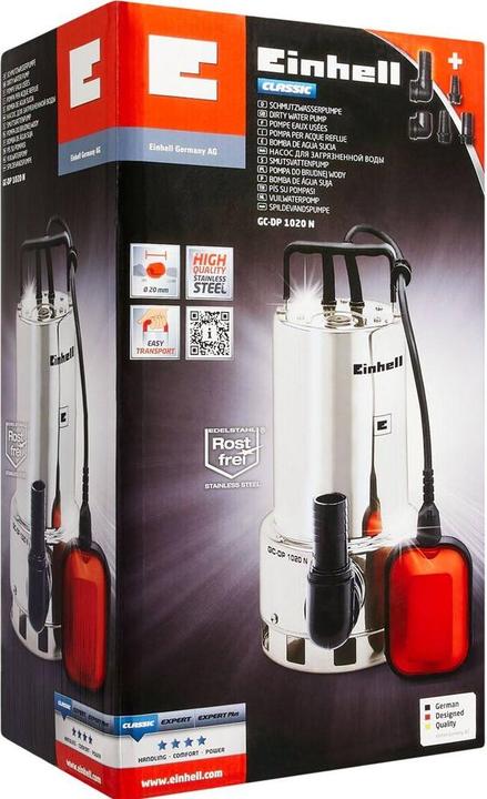 Immagine prodotto Einhell Gc-Dp 1020 N (Pompa per acque cariche)