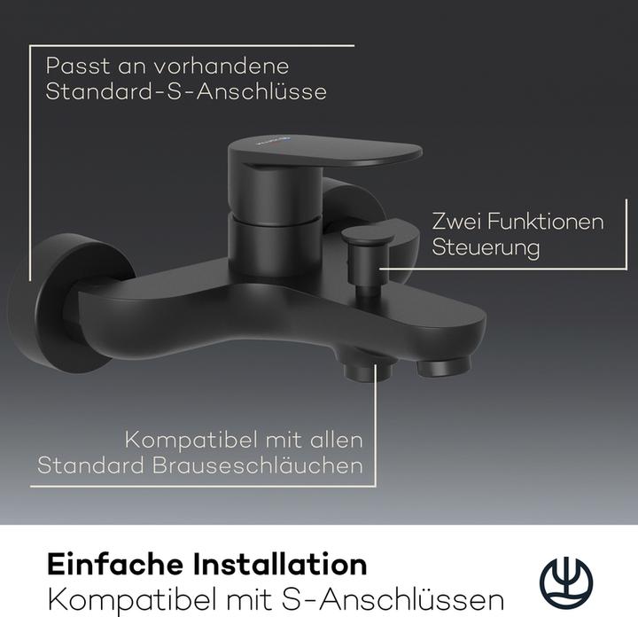 Produktbild Kludi X1 Wannenarmatur Aufputz