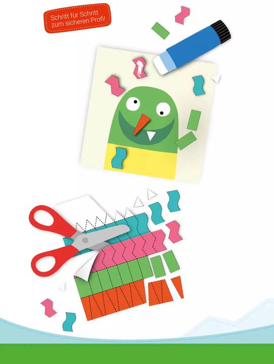 Produktbild Ravensburger Schnipp-Schnapp Schneiden lernen - Schneiden und Kleben ab 3 Jahren - Block mit (Deutsch, Anke Fröhlich, Rina Gregor, 2022)
