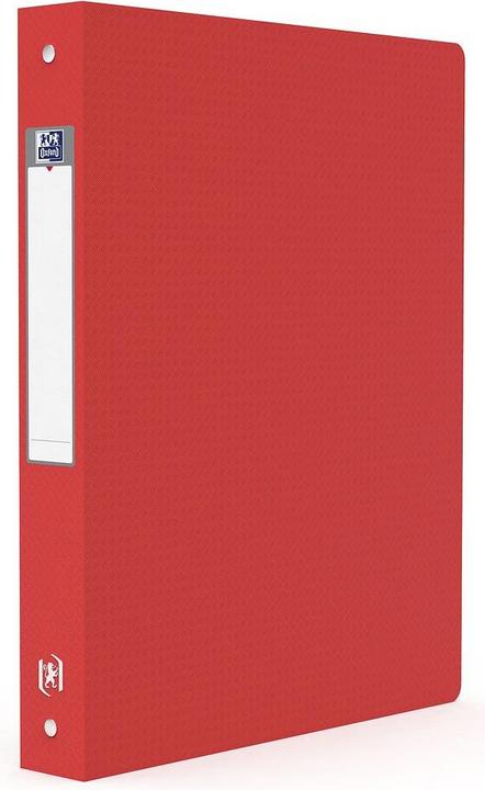 Actual product image Elba Ring binder Memphis, 40 mm, 4 ring-tear mechanism, red for DIN A4, for approx. 200 sheets, made of (A4, 40 mm)