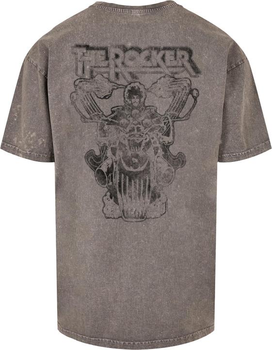 Immagine prodotto Merchcode Thin Lizzy - Maglietta oversize con logo Rocker lavata con acido - 160111 (M)