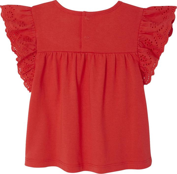 Produktbild Vertbaudet Baby T-Shirt mit Lochstickereien an den Ärmeln (68)