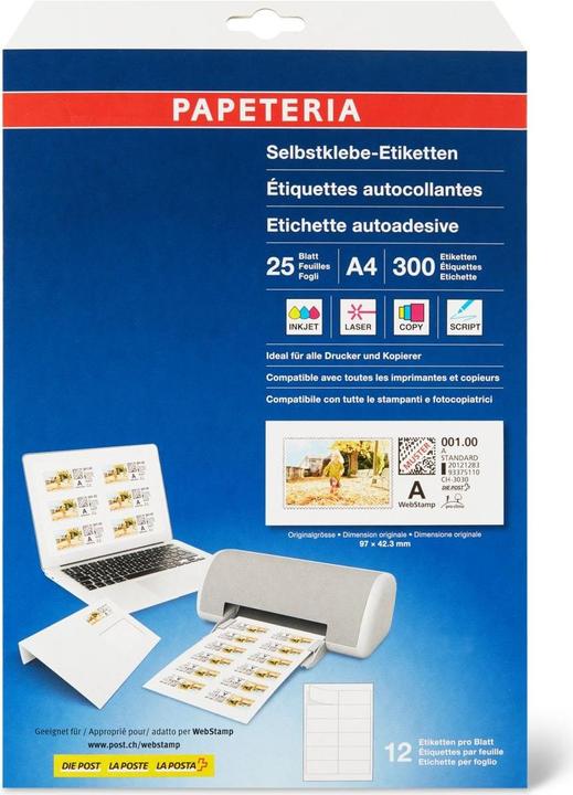 Produktbild Papeteria Webstamps