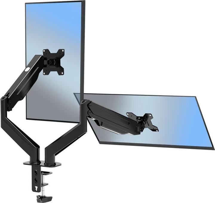 Actual product image Esperanza ERW020 Gas desk mount for two monitors 17-27" up to 6kg (Table, 27.01")