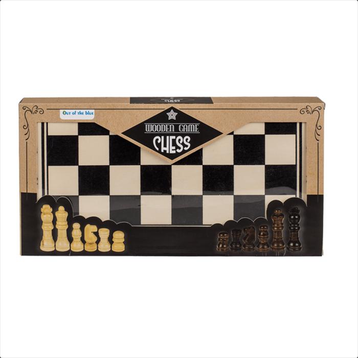 Produktbild Out of the blue ootb - Holz-Brettspiel, Schach, ca. 34 x 34 cm