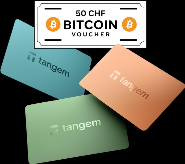 Image du produit Tangem 3 Card Set - Pastel + 50 CHF BTC Voucher (Bitcoin)