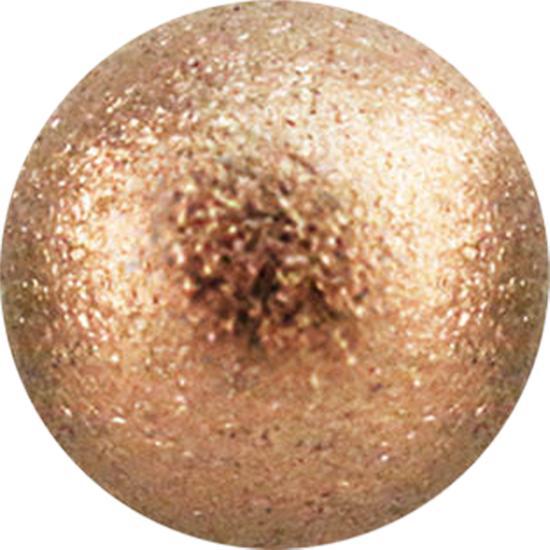 Star Piercing Kugel rosegold gesprenkelt (ohne Messing, Chirurgenstahl 316L)