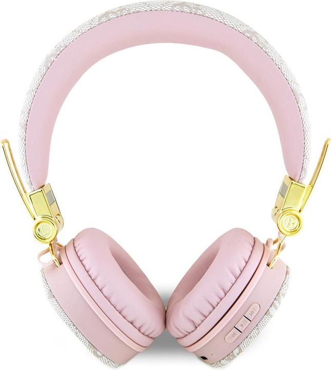 Immagine prodotto Guess Wireless Leather Headphone with Metal Logo (Nessuna soppressione del rumore, 6 h, Senza fili)
