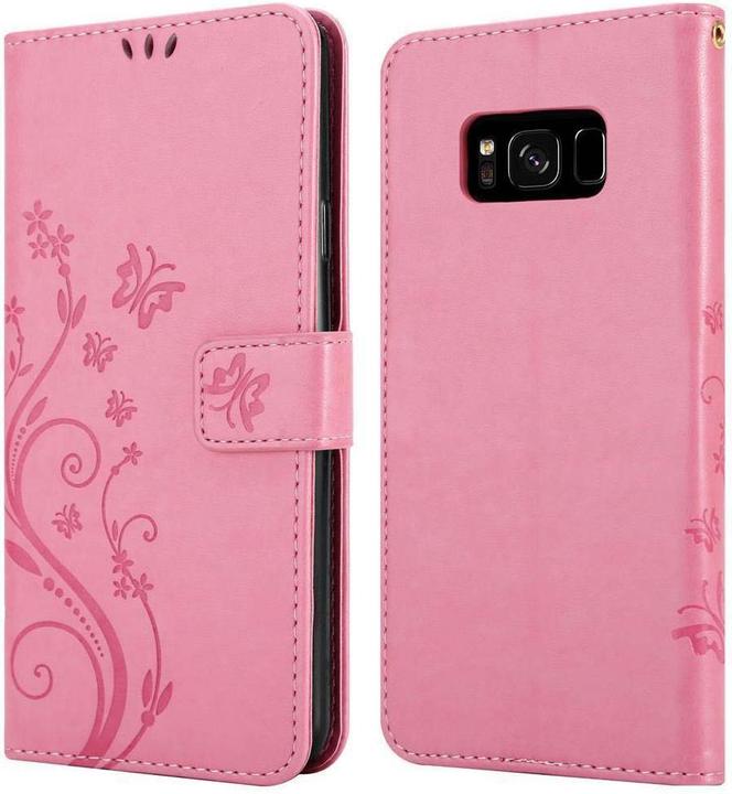 Image du produit Cadorabo Couverture du livre de fleurs (Samsung Galaxy S8+)