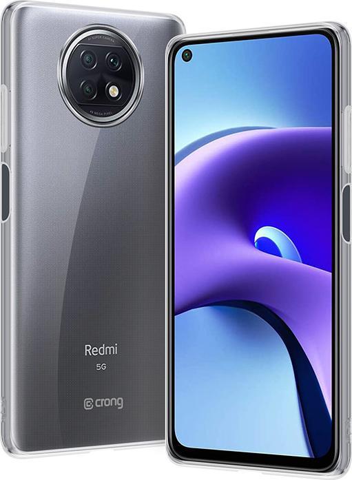 Productafbeelding Crong Crystal Slim Cover - Xiaomi Redmi Note 9T Hoesje (Transparant) (Xiaomi Redmi Note 9T)