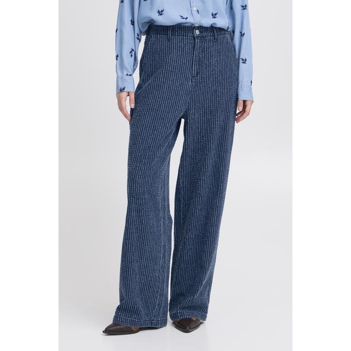 Actual product image B.young Kanilla Dobby Denim (36)