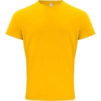 T-Shirt Clique Classic OC-T 029364, Bio-Baumwolle, zitrone, Grösse M (M)