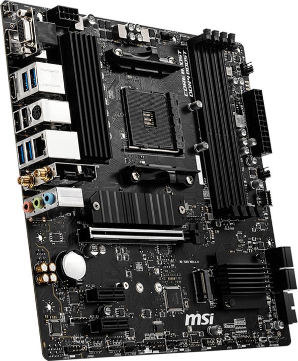 Produktbild MSI B550M PRO-VDH WIFI (AM4, AMD B550, mATX)