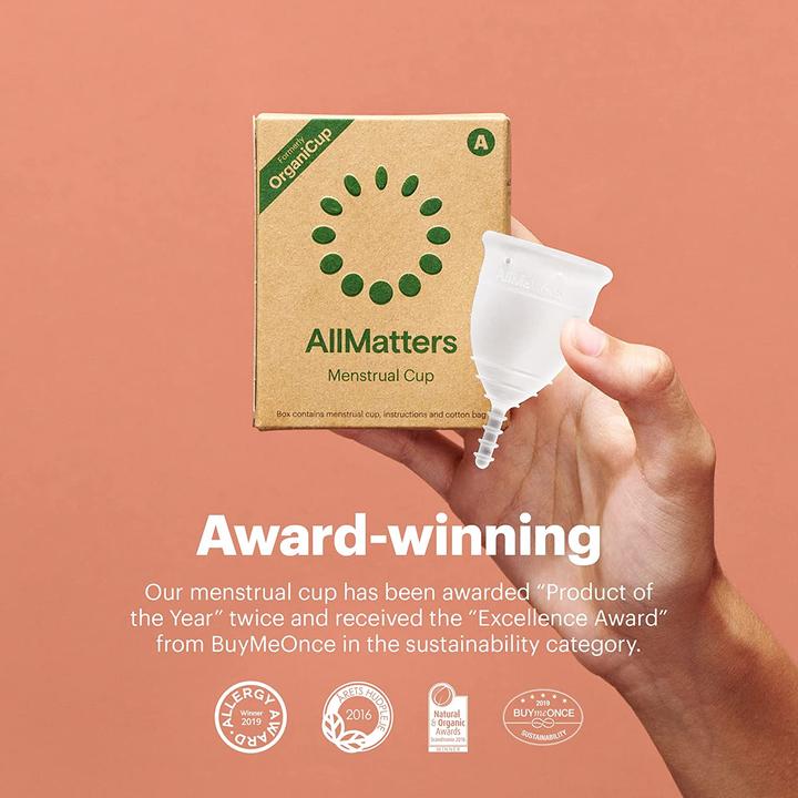 Image du produit AllMatters OrganiCup Cup menstruelle, taille A (Normal)