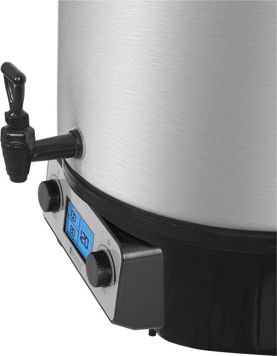Produktbild Royal Catering Edelstahl Glühweintopf 27L Einkochtopf Glühweinkocher Einkochautomat LCD-Display (27 l)