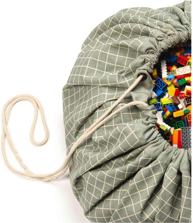 Actual product image play&go Organic Grid Storage Bag (140 x 140 cm)