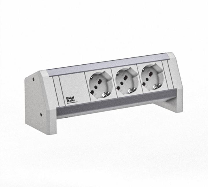 Produktbild Bachmann BACH Steckdosenleiste (3 x, GST18, 0.24 m)