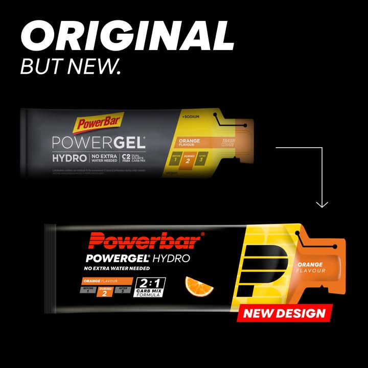 Produktbild Powerbar PowerGel Hydro (Orange, 24 Stk., 1850 g)