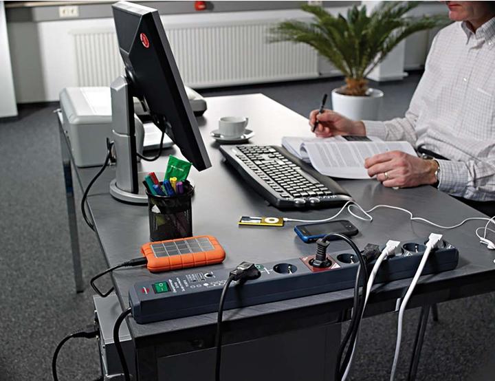Produktbild Brennenstuhl Secure-Tec (6 x, CEE 7/3, 3 m)