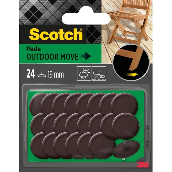 Image du produit Scotch Guide de meuble extérieur avec clou (Clou coulissant, 24 pièce(s))
