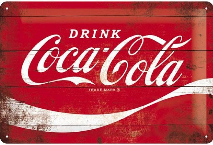 Nostalgic-Art Merchandising Panneau Coca-Cola 20 x 30 cm, métal (20 x 30 cm)