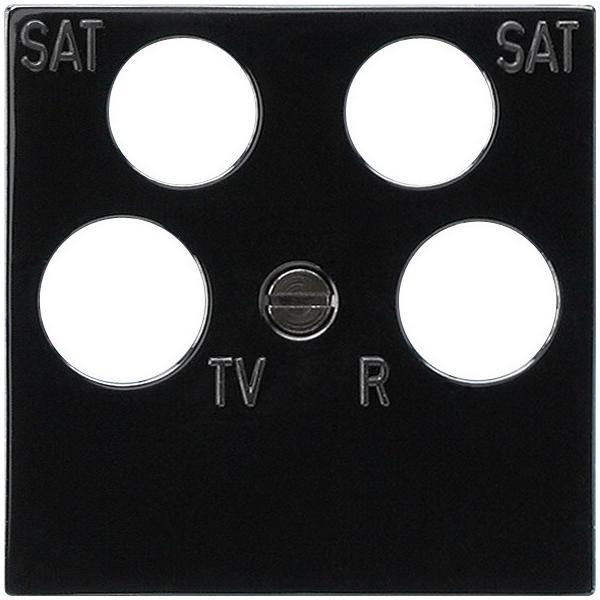 Actual product image Gira 025910 - Black - conventional