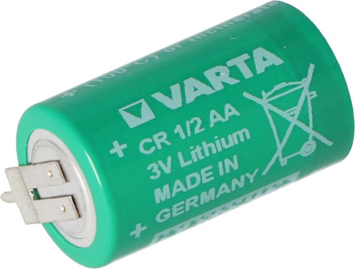 Produktbild Varta Akku CR1/2AA Lithium Batterie 6127 mit 1er Print Lötfahne (1 Stk., CR 1/2AA, 950 mAh)