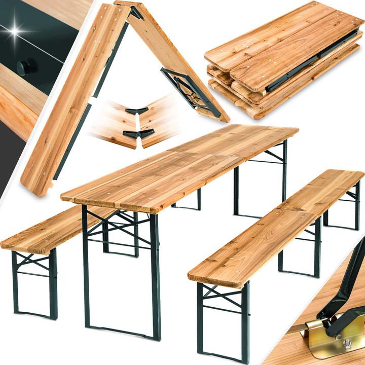tectake Beer tent set (219 cm)
