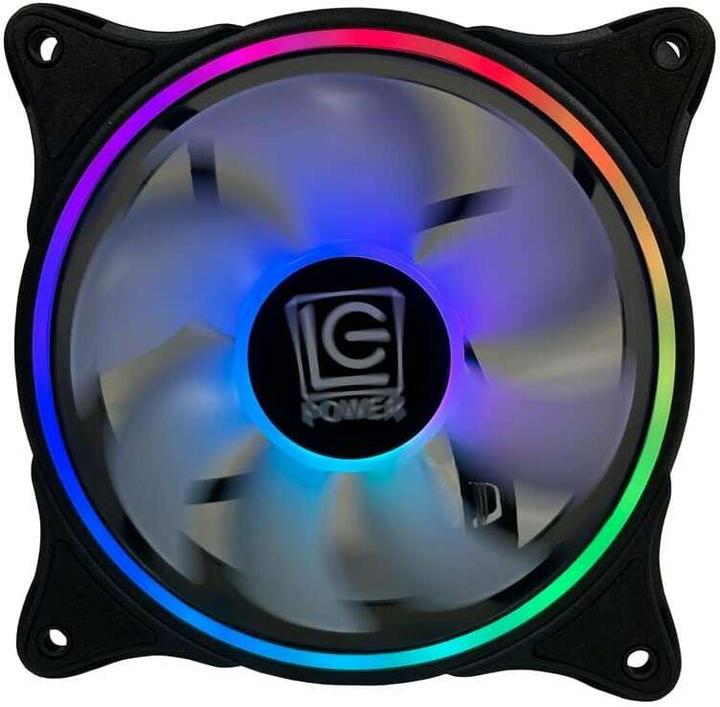 Immagine prodotto LC-Power LC-CF-120-ARGB-B Ventola nera da 120 mm 12x12CM al dettaglio (120 mm, 1 x)