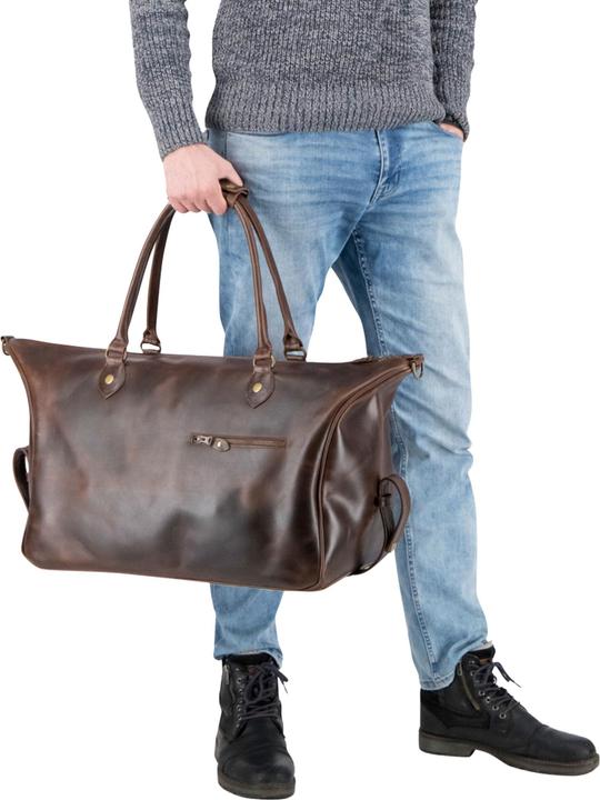 Actual product image Buckle & Seam Weekender Linwood Brown/Dots (37 l, Hand luggage (up to 50 litres))