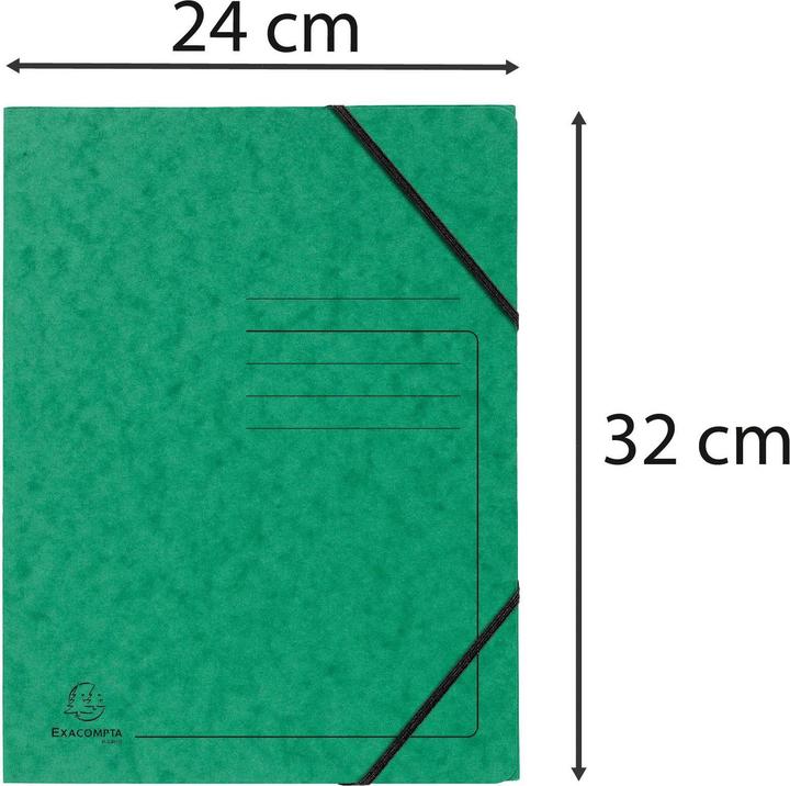 Actual product image Exacompta Collection folder with elastic band (A4, 1 x)