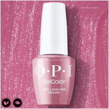 Actual product image OPI Intelli-Gel Hema-Free Gel Polish Only Lanai-Ing 15ml GCH72 (Just Lanai-ing Around, Gel-Effect Nail Polish)