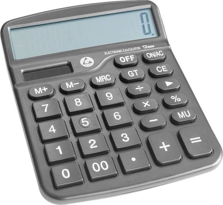 BJZ A-35705 ESD pocket calculator black solar powered (W x H x D) 120 x 50 x 150mm (Solar cells)
