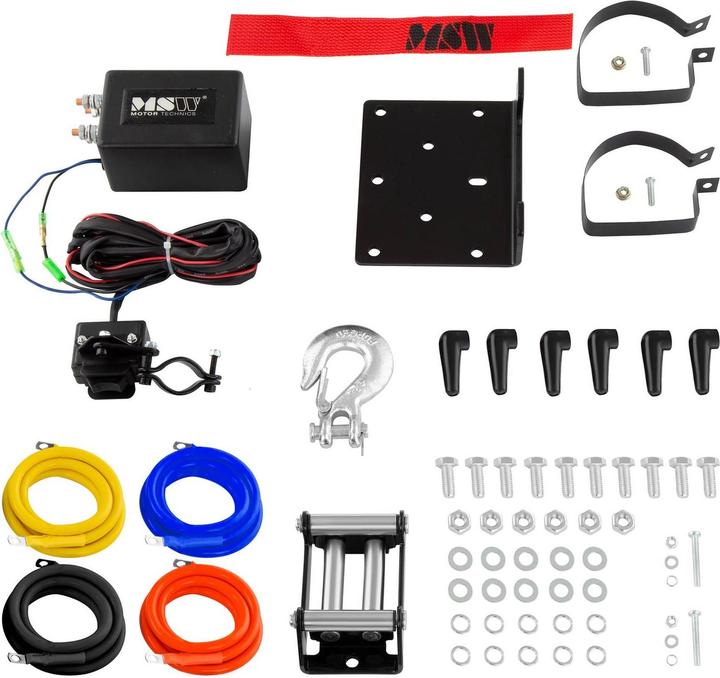 Actual product image MSW Electric Winch - 2,040 kg - 4,500 lbs