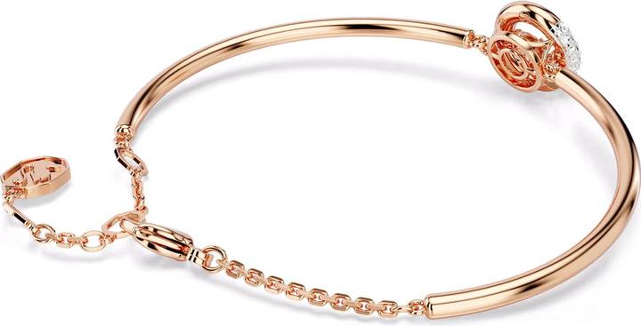 Image du produit Swarovski Dextera Bracelet-jonc rond blanc or rose (17 cm, Métal Swarovski)