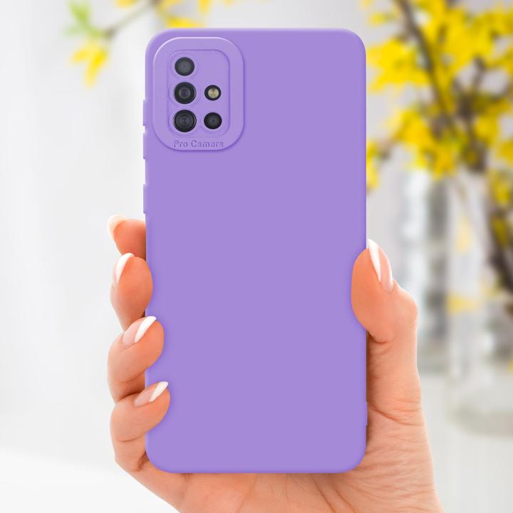 Actual product image Cadorabo Case for Samsung Galaxy A51 4G / M40s in TPU Fluid LM162 Style (Samsung Galaxy M40s)