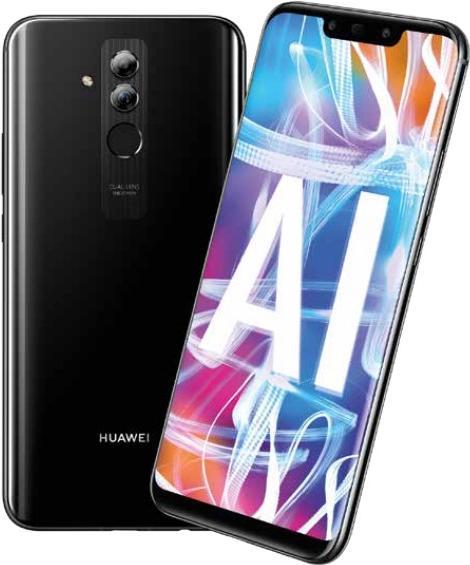 Actual product image Huawei Mate 20 Lite (64 GB, Black, 6.30", Hybrid Dual SIM, 20 Mpx, 4G)