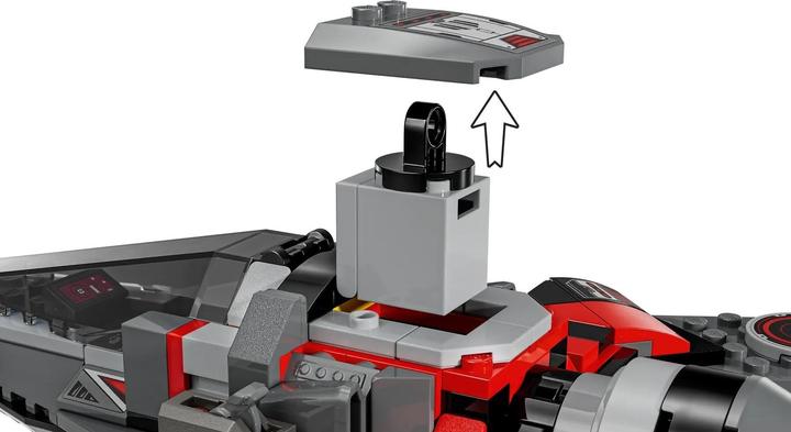 Actual product image LEGO Showdown zwischen Captain America und Red Hulk (76292, LEGO Marvel)