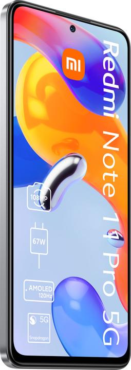 Image du produit Xiaomi Redmi Note 11 Pro 5G (6GB) (128 Go, Blanc polaire, 6.67", Double SIM hybride, 108 Mpx, 5G)