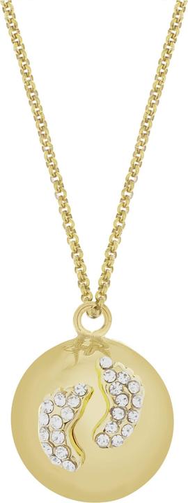 Immagine prodotto Proud MaMa Palla di bola / collana di gravidanza Eva, piedi d'oro (Argento)