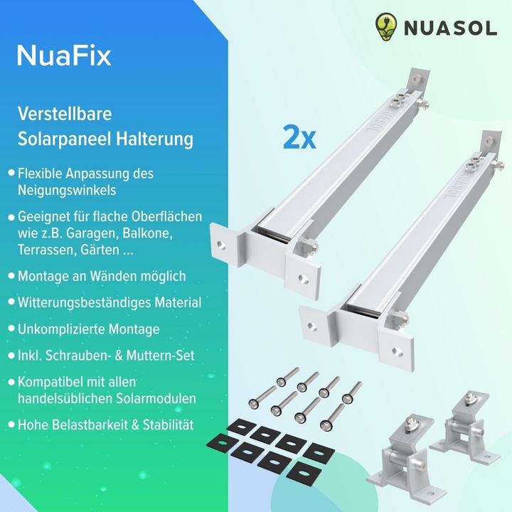 Actual product image Nuasol Solar module elevation (Solar system mounting material)