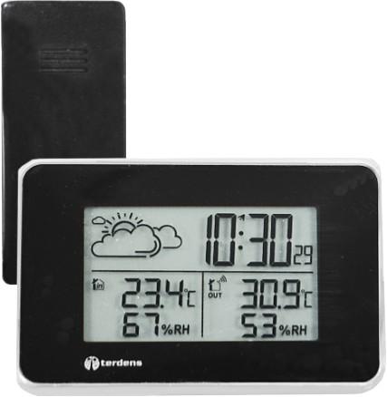 Actual product image Terdens Thermometer Pop Weather Station Wireless Outdoor