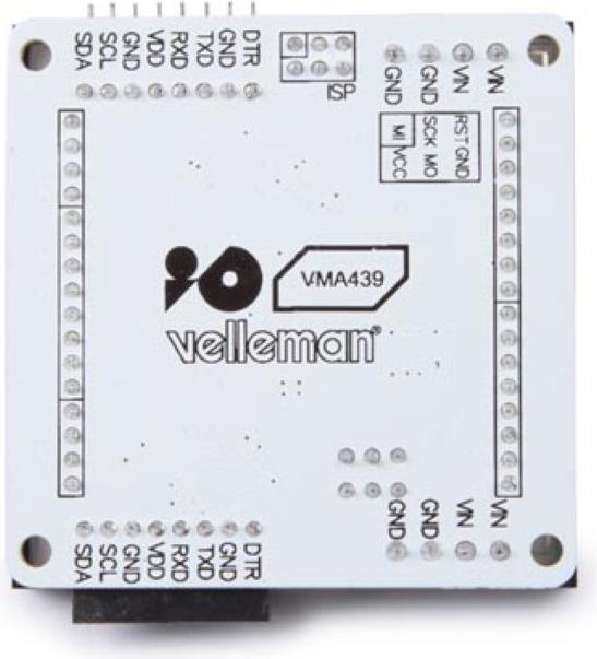 Actual product image Whadda RGB Dot Matrix Board & Driver Board Based On Atmega328 (Electronics kit)
