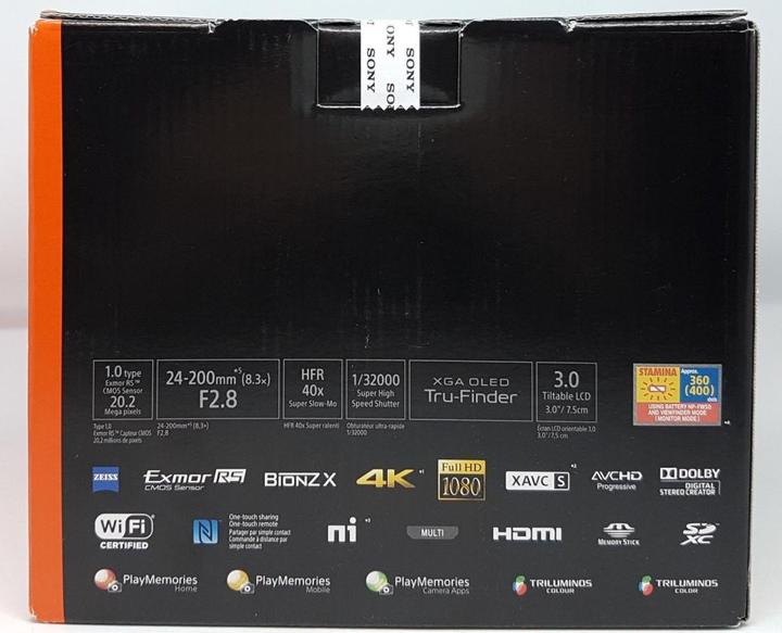 Image du produit Sony Cyber-Shot DSC RX10 Mark II (24 - 200 mm, 20.20 Mpx, 1")