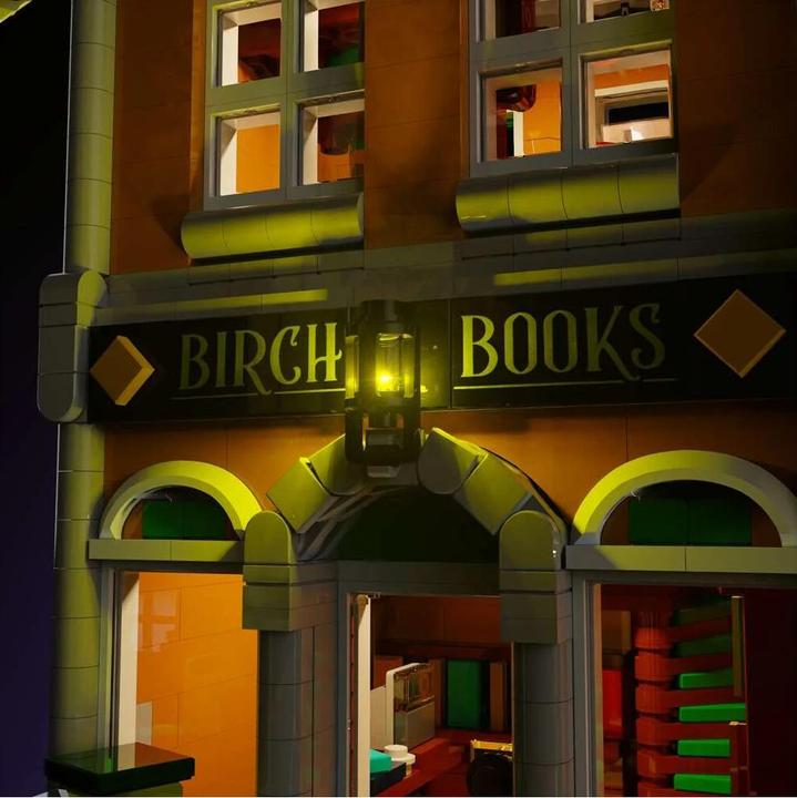 Produktbild Light my bricks LMB 2.0 LED Licht Set für LEGO® 10270 Buchhandlung
