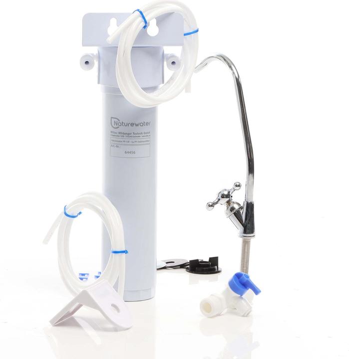 Naturewater NW-1-PP 1 Stufen Untertisch Wasserfilter Wasserhahn 5µ Sediment